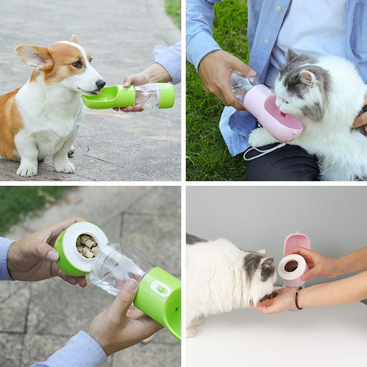 Bottle&Bowl™ | Gourde pour chien - Toutoupitou